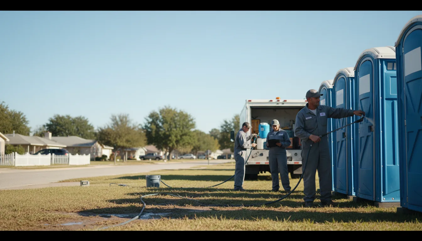 Long-Term Portable Toilet Rental in Roundhill, KY near me